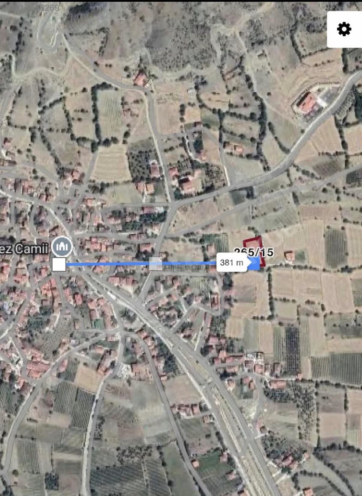 Gür Yıdız Kasabasında Satılık 1600 m² Müstakil Tapulu Arsa